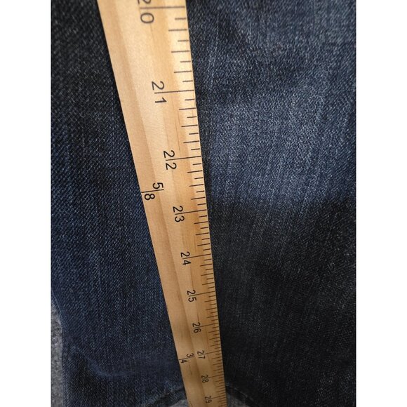 Carhartt Jeans Mens 33x30 Blue Relaxed Fit Fleece Lined Workwear Distressed - Picture 7 of 13